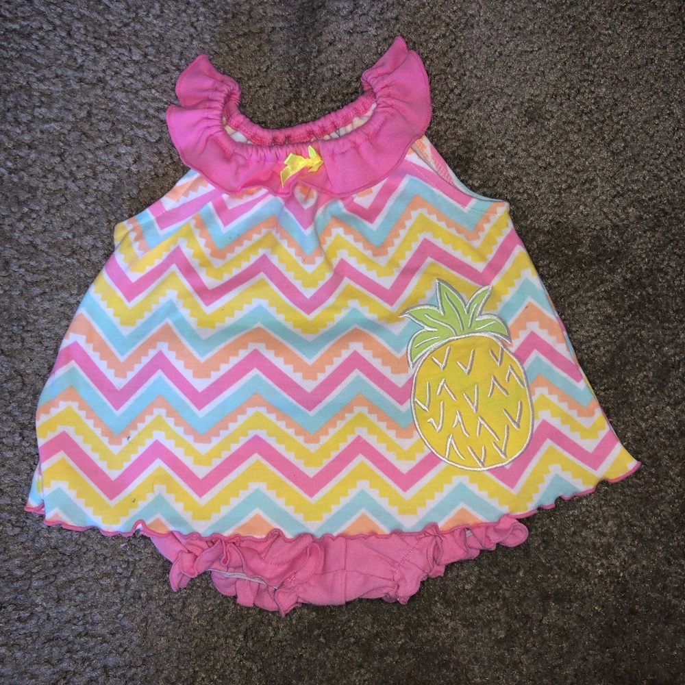 Pineapple matching set